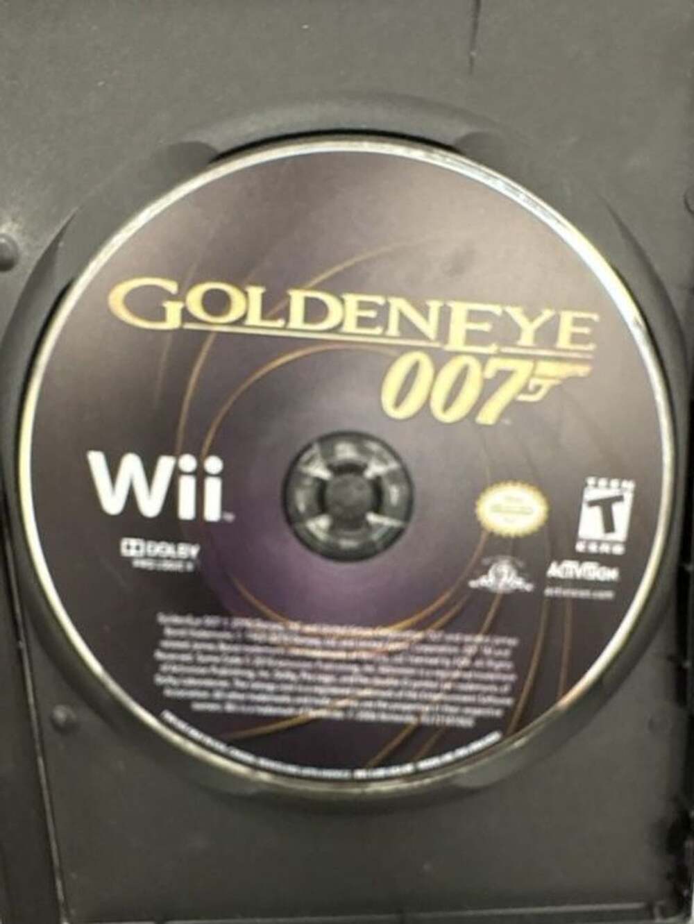 GoldenEye 007 Nintendo Wii Video Game Disc